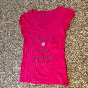 Pink Juicy Couture T-shirt Size M